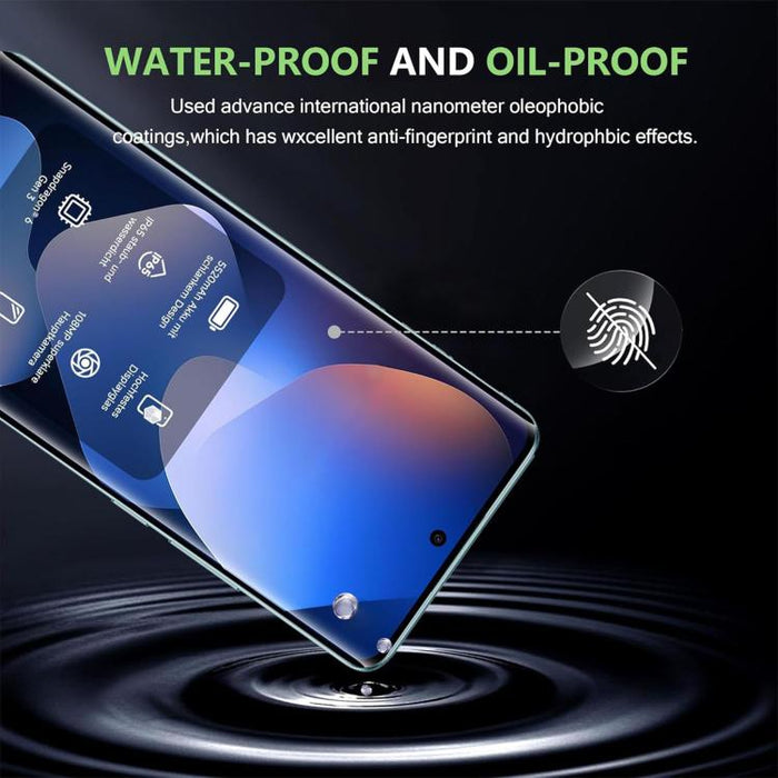 Película de vidrio templado HD serigrafiada de alto contenido en aluminio, curva, con adhesivo completo y cobertura total de Kalebol., For Redmi Note 15 Pro+ 5G Global 163.3mm, For Redmi Note 15 5G Global 164mm, For Xiaomi Civi 5 Pro, For Xiaomi 15S Pr...