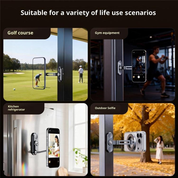 Soporte para teléfono plegable Z25 con rotación de 360 grados y base magnética de doble cara., Z25