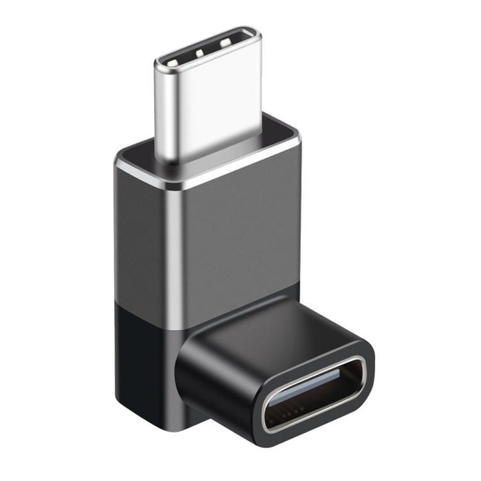 Adaptador USB-C de 90 grados ENKAY ENK-AT132, convertidor de extensión USB4 Thunderbolt 4/3 de 40 Gbps., 2 Pcs, 1 Pcs