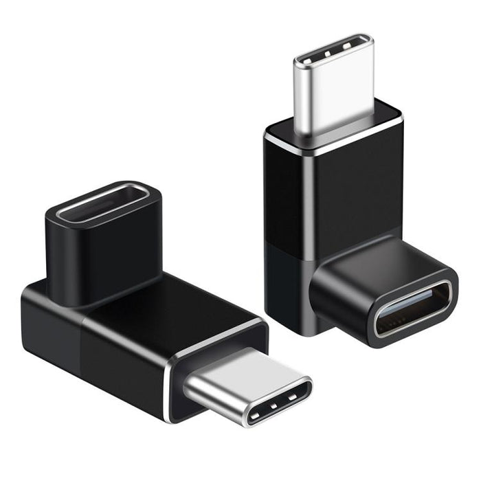 Adaptador USB-C de 90 grados ENKAY ENK-AT132, convertidor de extensión USB4 Thunderbolt 4/3 de 40 Gbps., 2 Pcs, 1 Pcs