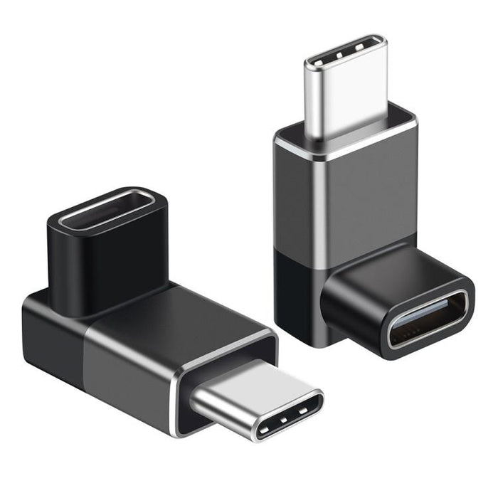 Adaptador USB-C de 90 grados ENKAY ENK-AT132, convertidor de extensión USB4 Thunderbolt 4/3 de 40 Gbps., 2 Pcs, 1 Pcs