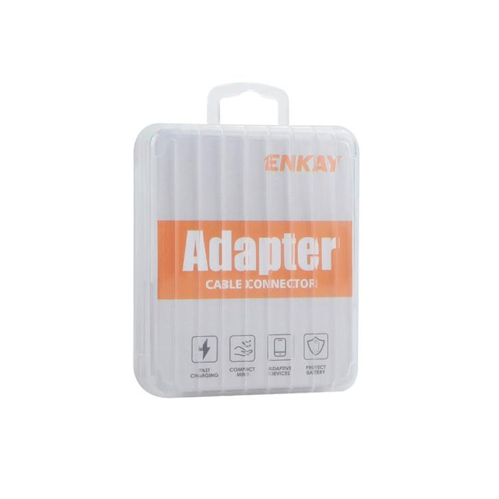 Adaptador USB-C de 90 grados ENKAY ENK-AT132, convertidor de extensión USB4 Thunderbolt 4/3 de 40 Gbps., 2 Pcs, 1 Pcs