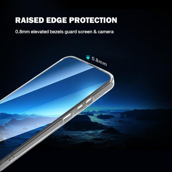 Funda para teléfono LeReach TOC Clear Series Composite Armor híbrida de TPU y acrílico a prueba de golpes, For xiaomi 17T Pro 5G, For Xiaomi 17T 5G, For Xiaomi 17