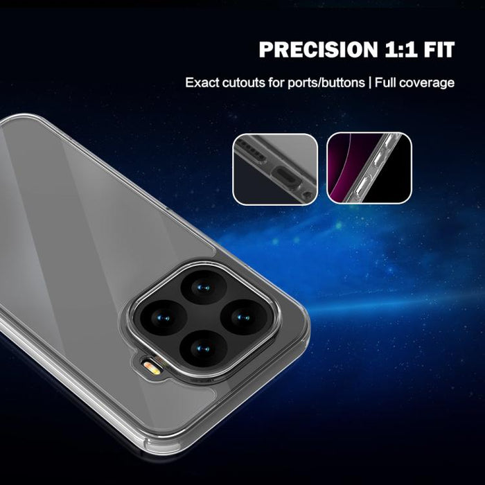 Funda para teléfono LeReach TOC Clear Series Composite Armor híbrida de TPU y acrílico a prueba de golpes, For xiaomi 17T Pro 5G, For Xiaomi 17T 5G, For Xiaomi 17