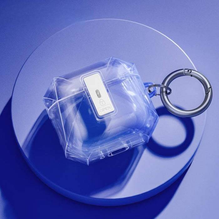 Cubierta protectora transparente magnética con tapa abatible automática, For Airpods 4