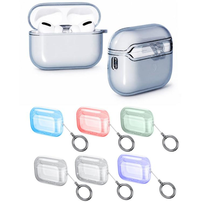 Estuche protector integrado de TPU de alta transparencia y cobertura total para auriculares, For Airpods Pro 3, For Airpods Pro 2