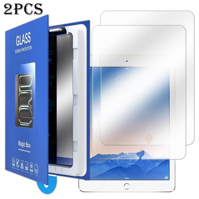 2 protectores de pantalla de vidrio templado para tablet, estilo caja de libro, de fácil instalación y a prueba de polvo., For iPad 2026 / 2025 / 2022, For iPad Air 11 2026 / 2025 / 2024, For iPad Pro 13 2025 / 2024, For iPad Pro 11 2025 / 2024        ...