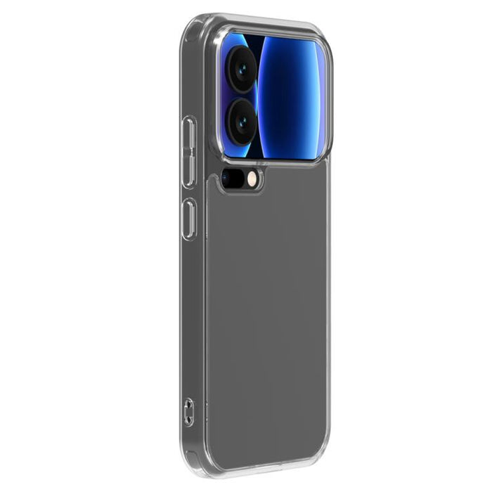 Funda para teléfono LeReach TOC Clear Series Composite Armor híbrida de TPU y acrílico a prueba de golpes, For Xiaomi 17 Pro Max, For Xiaomi 17 Pro