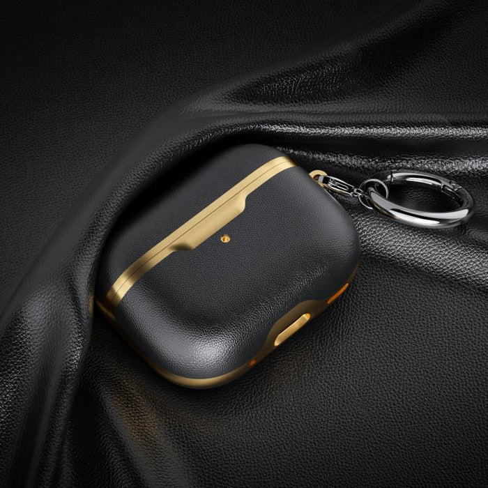Funda protectora de piel vegana de cobertura total para negocios, For Airpods Pro 2