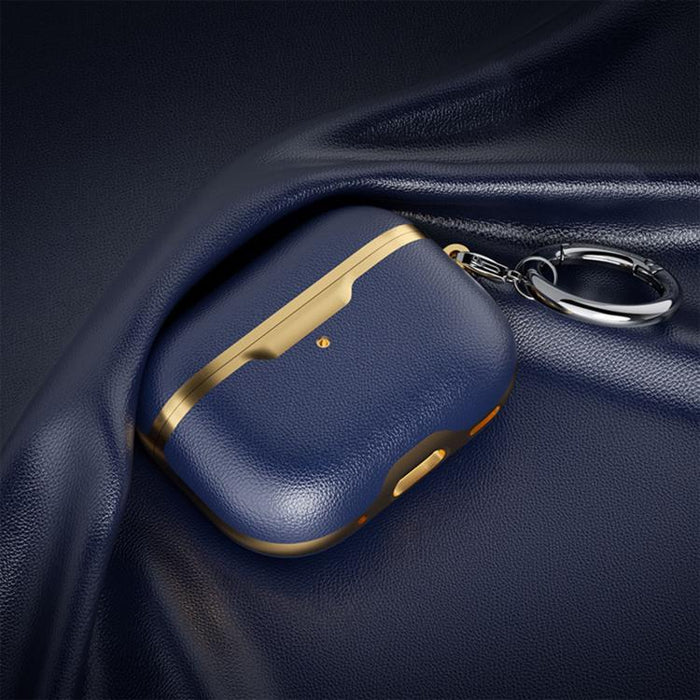 Funda protectora de piel vegana de cobertura total para negocios, For Airpods Pro 2