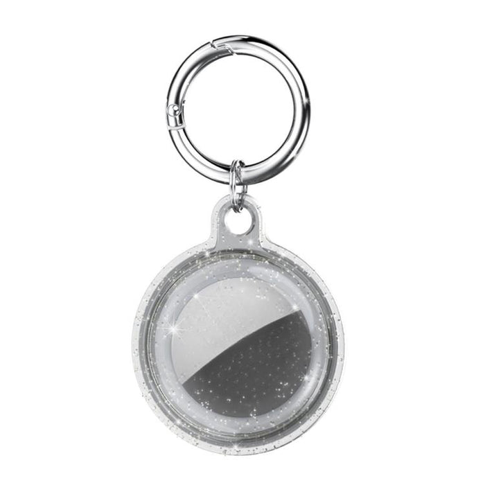 Funda para llavero de TPU con purpurina y cobertura total, For AirTag 2nd Gen / AirTag 1st Gen