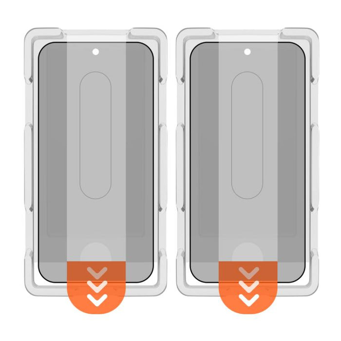 Juego de 2 protectores de pantalla de vidrio templado LeReach CF Series Full Screen Version HD Privacy Phone, For Xiaomi 17T Pro 5G, For Xiaomi 17T 5G, For Redmi K90 / Poco F8 Pro 5G