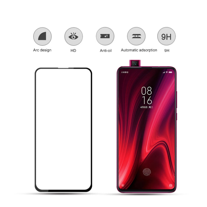 mocolo 0.33mm 9H 2.5D Película de vidrio templado con pegamento completo para Xiaomi Mi 9T / Oppo Reno, For Xiaomi Mi 9T