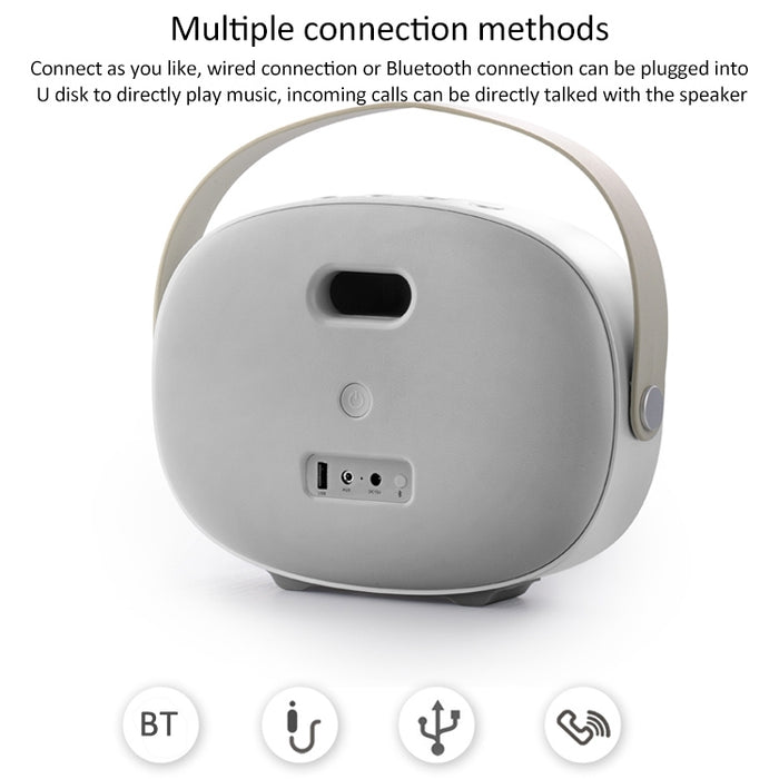 W-KING T8 Altavoz HIFI 30W Altavoz Bluetooth portátil de alta potencia Inalámbrico con radio FM para altavoz Bluetooth móvil