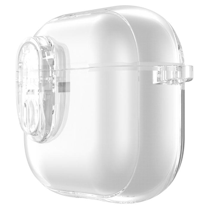 Estuche transparente para auriculares inalámbricos LeReach Mega Series con gancho, For AirPods 4