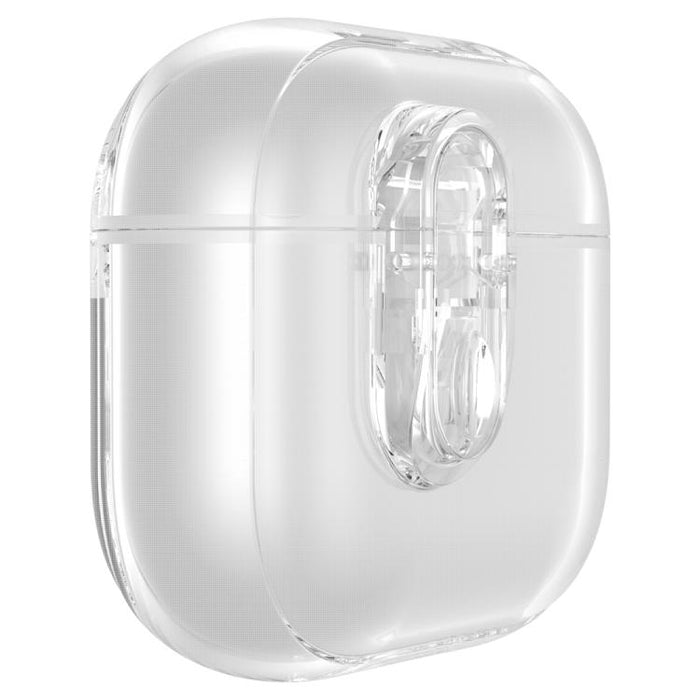 Estuche transparente para auriculares inalámbricos LeReach Mega Series con gancho, For AirPods 4