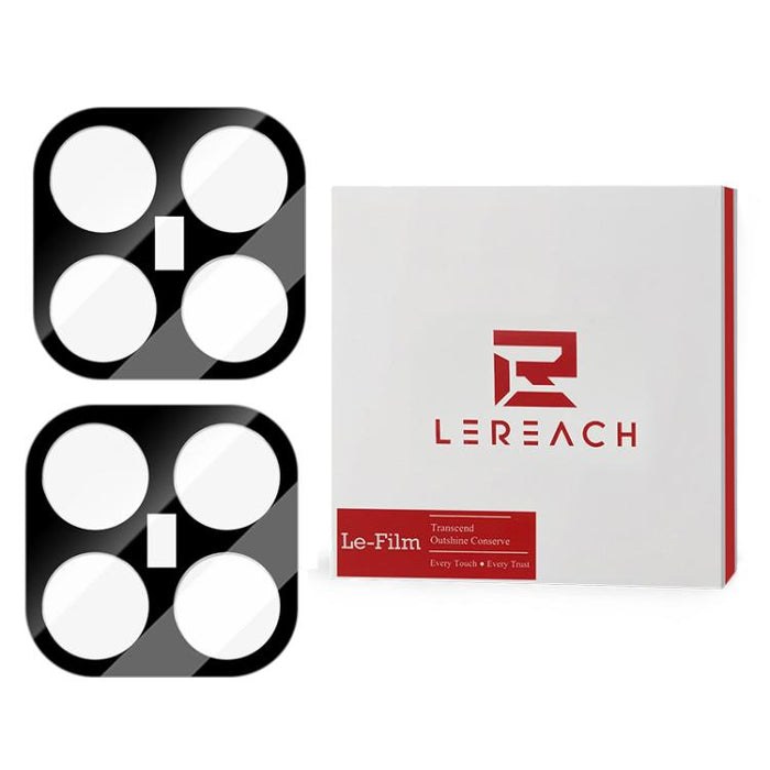 Juego de 2 láminas protectoras de cristal para lentes de cámara LeReach TF Series AirGlass, versión HD, resistentes al desgaste., For Xiaomi 17T Pro 5G, For Xiaomi 17T 5G, For Xiaomi 15T Pro 5G