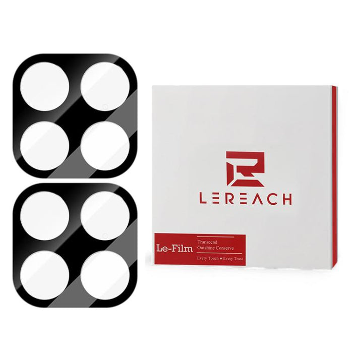 Juego de 2 láminas protectoras de cristal para lentes de cámara LeReach TF Series AirGlass, versión HD, resistentes al desgaste., For Xiaomi 17T Pro 5G, For Xiaomi 17T 5G, For Xiaomi 15T Pro 5G