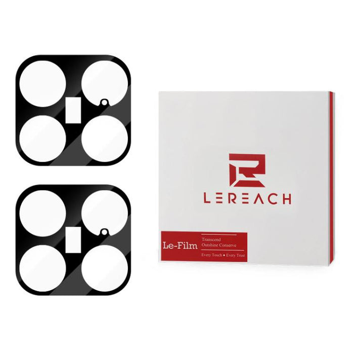 Juego de 2 láminas protectoras de cristal para lentes de cámara LeReach TF Series AirGlass, versión HD, resistentes al desgaste., For Xiaomi 17T Pro 5G, For Xiaomi 17T 5G, For Xiaomi 15T Pro 5G