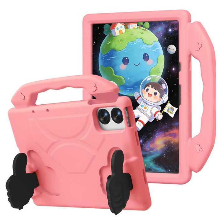 Funda para tablet a prueba de golpes con soporte para el pulgar y soporte de EVA, For Xiaomi Pad 5 Pro 12.4 2024, For Xiaomi Redmi Pad 2 Pro 12.1, For Xiaomi Pad 7 / 8 / Poco X1 11.2