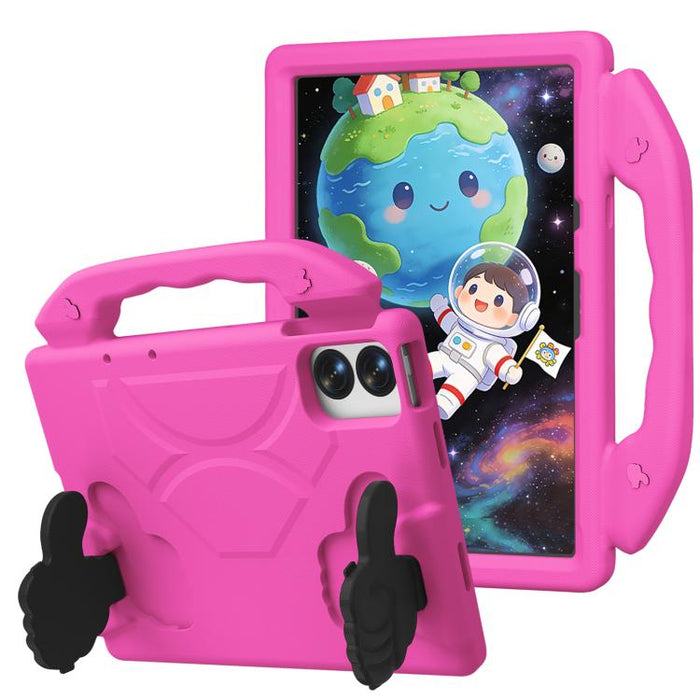 Funda para tablet a prueba de golpes con soporte para el pulgar y soporte de EVA, For Xiaomi Pad 5 Pro 12.4 2024, For Xiaomi Redmi Pad 2 Pro 12.1, For Xiaomi Pad 7 / 8 / Poco X1 11.2