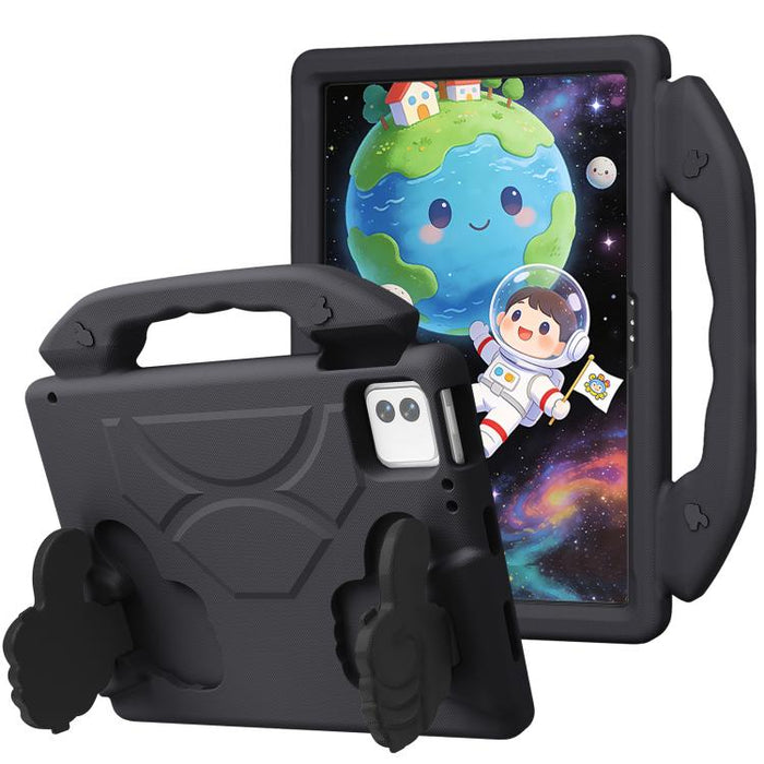 Funda para tablet a prueba de golpes con soporte para el pulgar y soporte de EVA, For Xiaomi Pad 5 Pro 12.4 2024, For Xiaomi Redmi Pad 2 Pro 12.1, For Xiaomi Pad 7 / 8 / Poco X1 11.2