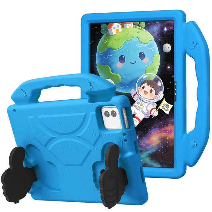 Funda para tablet a prueba de golpes con soporte para el pulgar y soporte de EVA, For Xiaomi Pad 5 Pro 12.4 2024, For Xiaomi Redmi Pad 2 Pro 12.1, For Xiaomi Pad 7 / 8 / Poco X1 11.2