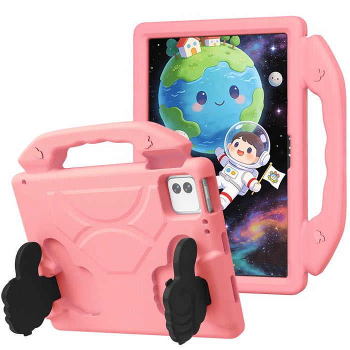 Funda para tablet a prueba de golpes con soporte para el pulgar y soporte de EVA, For Xiaomi Pad 5 Pro 12.4 2024, For Xiaomi Redmi Pad 2 Pro 12.1, For Xiaomi Pad 7 / 8 / Poco X1 11.2