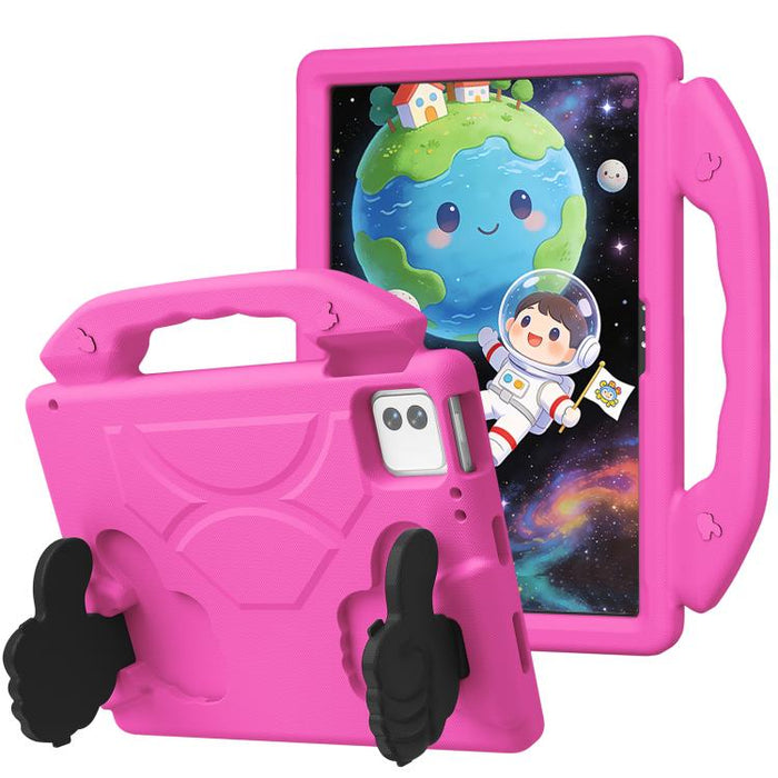 Funda para tablet a prueba de golpes con soporte para el pulgar y soporte de EVA, For Xiaomi Pad 5 Pro 12.4 2024, For Xiaomi Redmi Pad 2 Pro 12.1, For Xiaomi Pad 7 / 8 / Poco X1 11.2