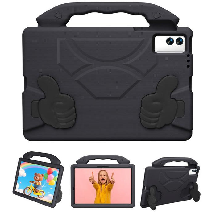 Funda para tablet a prueba de golpes con soporte para el pulgar y soporte de EVA, For Xiaomi Pad 5 Pro 12.4 2024, For Xiaomi Redmi Pad 2 Pro 12.1, For Xiaomi Pad 7 / 8 / Poco X1 11.2