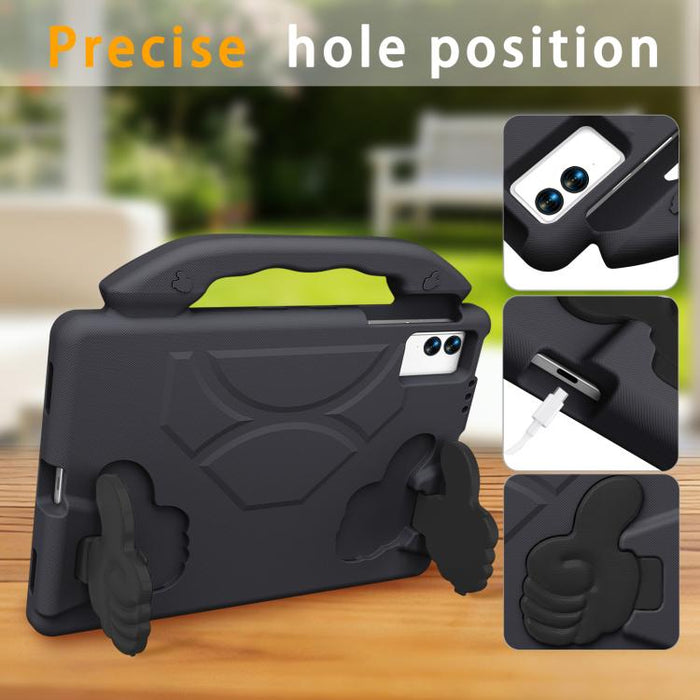 Funda para tablet a prueba de golpes con soporte para el pulgar y soporte de EVA, For Xiaomi Pad 5 Pro 12.4 2024, For Xiaomi Redmi Pad 2 Pro 12.1, For Xiaomi Pad 7 / 8 / Poco X1 11.2