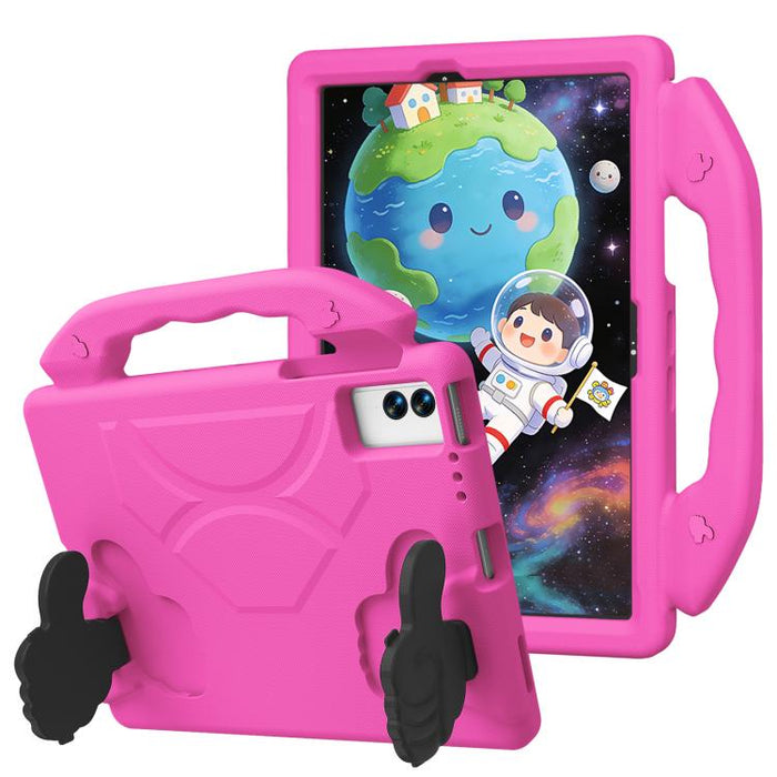 Funda para tablet a prueba de golpes con soporte para el pulgar y soporte de EVA, For Xiaomi Pad 5 Pro 12.4 2024, For Xiaomi Redmi Pad 2 Pro 12.1, For Xiaomi Pad 7 / 8 / Poco X1 11.2