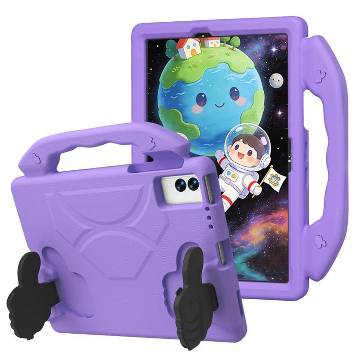 Funda para tablet a prueba de golpes con soporte para el pulgar y soporte de EVA, For Xiaomi Pad 5 Pro 12.4 2024, For Xiaomi Redmi Pad 2 Pro 12.1, For Xiaomi Pad 7 / 8 / Poco X1 11.2