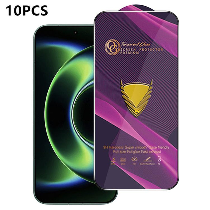 10 láminas de vidrio templado HD antiestáticas de alta alúmina con arco grande OG Purple, impresas mediante serigrafía., For Redmi K90 Max, For Xiaomi Poco C81x 4G, For Xiaomi Poco C81 Pro 4G, For Redmi R70m, For Redmi R70, For Xiaomi Poco C85x 5G     ...