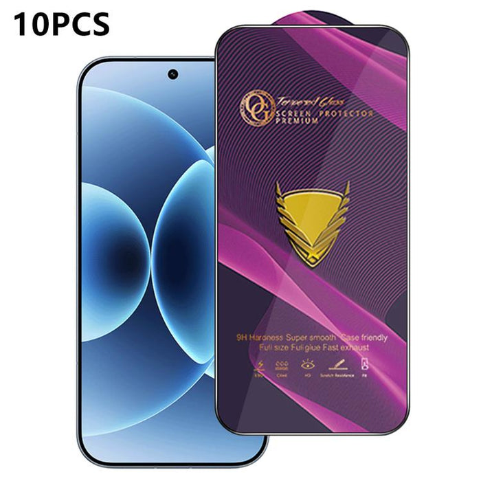 10 láminas de vidrio templado HD antiestáticas de alta alúmina con arco grande OG Purple, impresas mediante serigrafía., For Redmi K90 Max, For Xiaomi Poco C81x 4G, For Xiaomi Poco C81 Pro 4G, For Redmi R70m, For Redmi R70, For Xiaomi Poco C85x 5G     ...