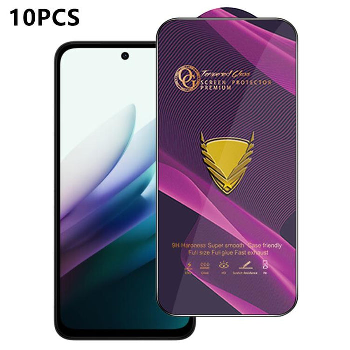 10 láminas de vidrio templado HD antiestáticas de alta alúmina con arco grande OG Purple, impresas mediante serigrafía., For Redmi K90 Max, For Xiaomi Poco C81x 4G, For Xiaomi Poco C81 Pro 4G, For Redmi R70m, For Redmi R70, For Xiaomi Poco C85x 5G     ...