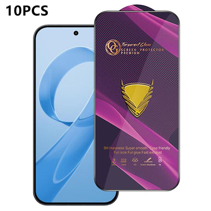 10 láminas de vidrio templado HD antiestáticas de alta alúmina con arco grande OG Purple, impresas mediante serigrafía., For Redmi K90 Max, For Xiaomi Poco C81x 4G, For Xiaomi Poco C81 Pro 4G, For Redmi R70m, For Redmi R70, For Xiaomi Poco C85x 5G     ...