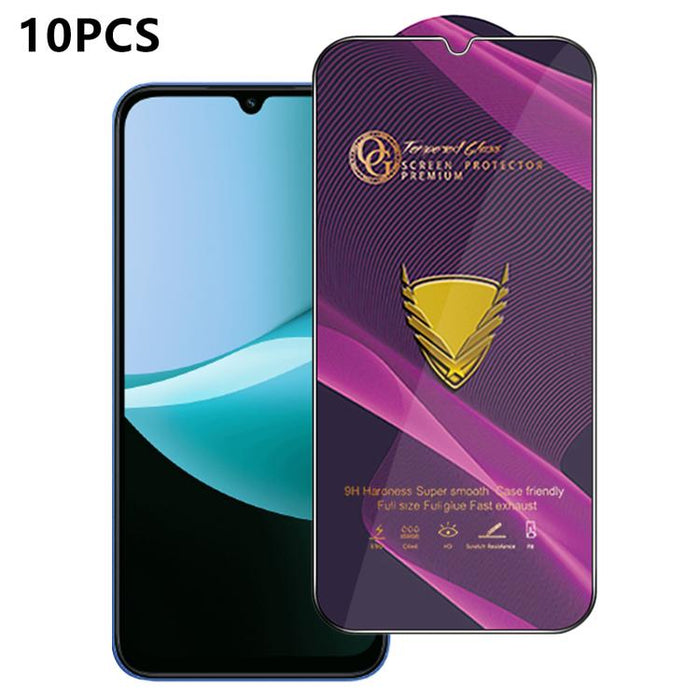 10 láminas de vidrio templado HD antiestáticas de alta alúmina con arco grande OG Purple, impresas mediante serigrafía., For Redmi K90 Max, For Xiaomi Poco C81x 4G, For Xiaomi Poco C81 Pro 4G, For Redmi R70m, For Redmi R70, For Xiaomi Poco C85x 5G     ...