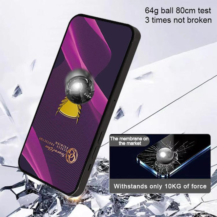 10 láminas de vidrio templado HD antiestáticas de alta alúmina con arco grande OG Purple, impresas mediante serigrafía., For Redmi K90 Max, For Xiaomi Poco C81x 4G, For Xiaomi Poco C81 Pro 4G, For Redmi R70m, For Redmi R70, For Xiaomi Poco C85x 5G     ...