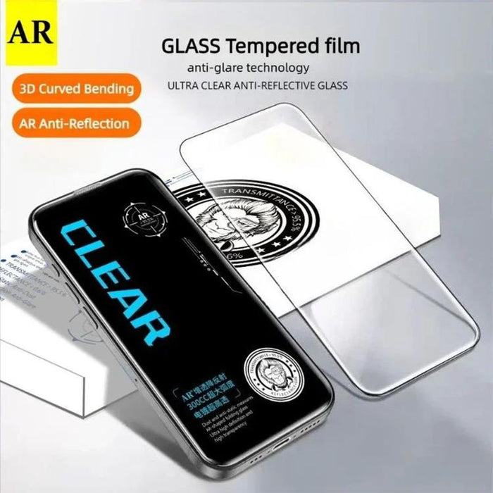 10 láminas de vidrio templado HD serigrafiadas, de alta alúmina, galvanizadas, antirreflectantes, con revestimiento AR, 300 cc y recubrimiento electrolítico., For iPhone 17 Pro Max, For iPhone 17 Pro, For iPhone 17, For iPhone Air, For iPhone 16 Pro Ma...