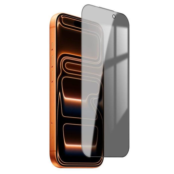 Película de vidrio templado de privacidad con impresión serigráfica antirreflectante de alta alúmina AR, For iPhone 17 Pro Max, For iPhone 17 Pro, For iPhone 17, For iPhone Air, For iPhone 16 Pro Max, For iPhone 16 Pro, For iPhone 16                   ...