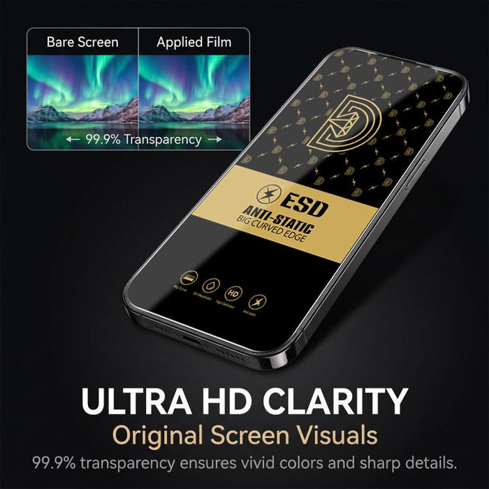 25 láminas de vidrio templado HD antiestáticas con serigrafía Royal Diamond, For Redmi K90 Max, For Xiaomi Poco C81x 4G, For Xiaomi Poco C81 Pro 4G, For Redmi R70m, For Redmi R70, For Xiaomi Poco C85x 5G, For Redmi 15a 5G, For Redmi A7 Pro 4G 171mm    ...