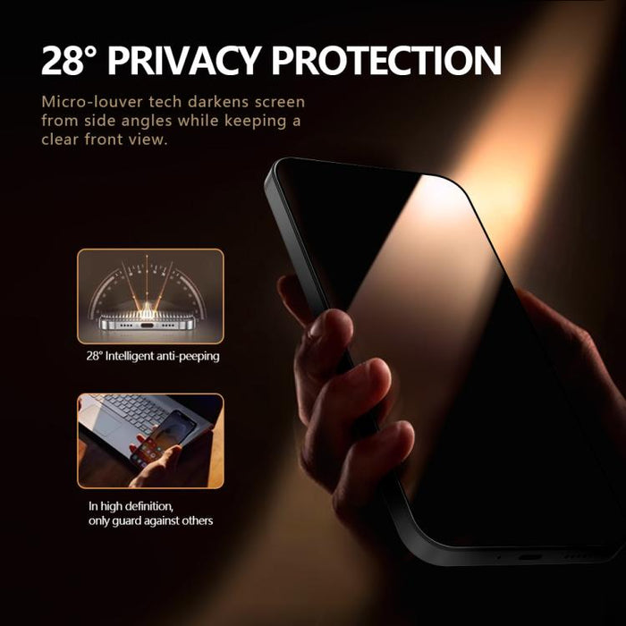 Protector de pantalla de pantalla de teléfono 2 en 1, versión HD de privacidad, con protector de pantalla de vidrio templado y protector de lente., For Xiaomi 17T Pro 5G, For Xiaomi 17T 5G