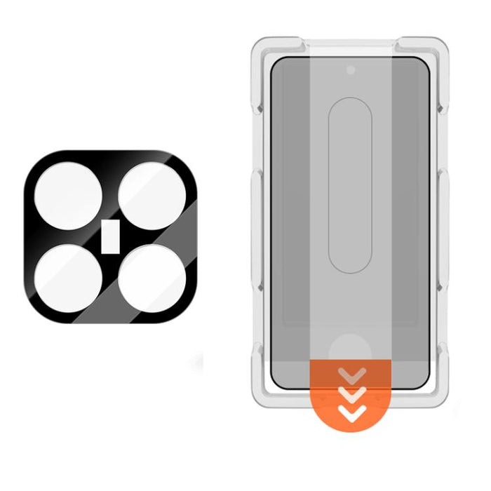 Protector de pantalla de pantalla de teléfono 2 en 1, versión HD de privacidad, con protector de pantalla de vidrio templado y protector de lente., For Xiaomi 17T Pro 5G, For Xiaomi 17T 5G