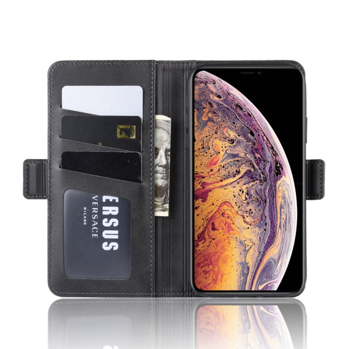 Estuche de cuero para teléfono celular con soporte de billetera para iPhone XS MAX (2019), con billetera y soporte y ranuras para tarjetas, For iPhone 11 Pro Max