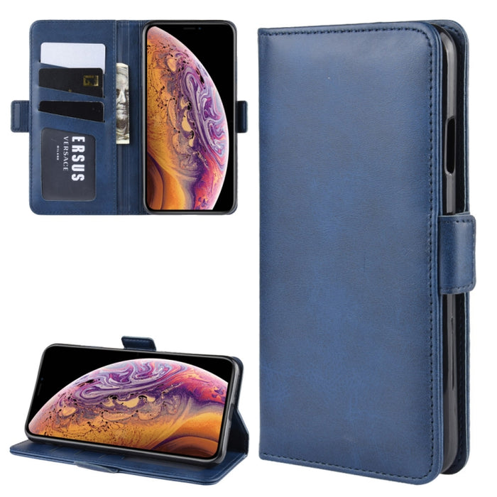 Estuche de cuero para teléfono celular con soporte de billetera para iPhone XS MAX, con billetera y soporte y ranuras para tarjetas, For iPhone XS Max