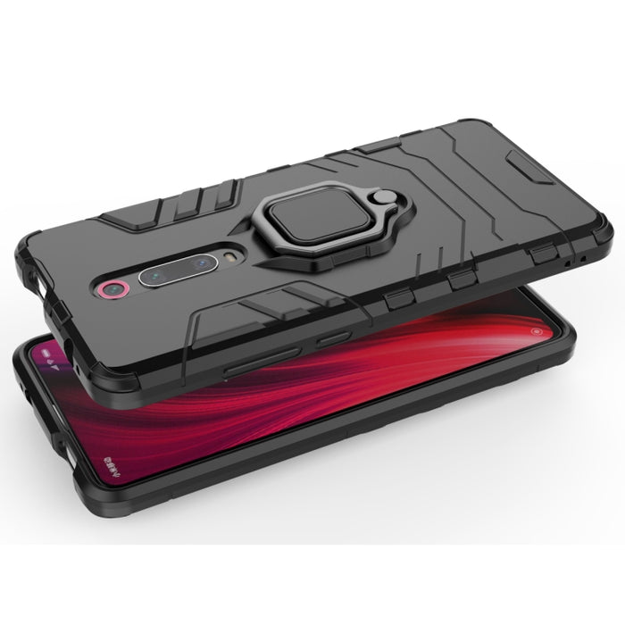 Funda protectora a prueba de golpes PC + TPU con soporte de anillo magnético para Xiaomi 9T / 9T Pro, For Xiaomi 9T