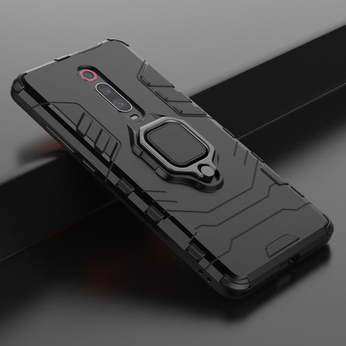 Funda protectora a prueba de golpes PC + TPU con soporte de anillo magnético para Xiaomi 9T / 9T Pro, For Xiaomi 9T