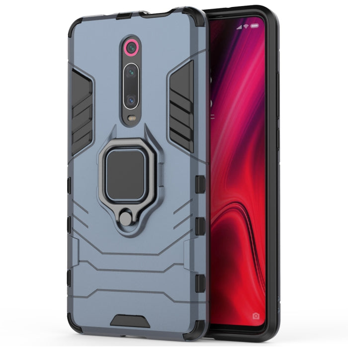 Funda protectora a prueba de golpes PC + TPU con soporte de anillo magnético para Xiaomi 9T / 9T Pro, For Xiaomi 9T