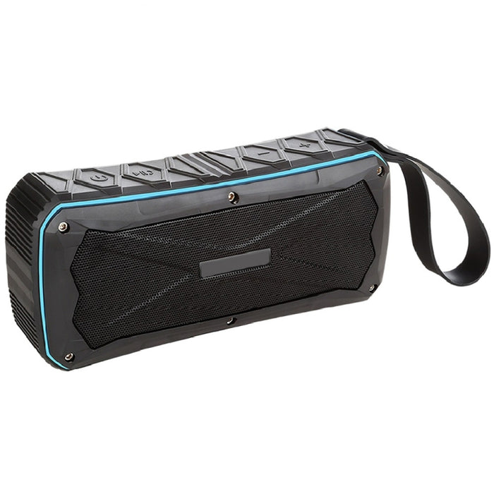 Altavoz portátil Bluetooth estéreo con Supergraves, inalámbricos, compatible con IP66, resistente al agua, carga de emergencia, manos libres, TF